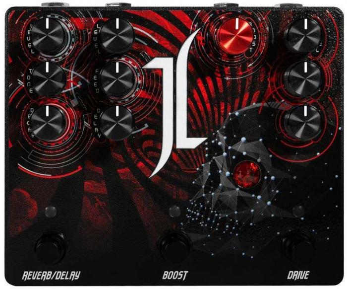 Overdrive/distortion/fuzz effectpedaal All pedal Devil's Triad Jeff Loomis Signature