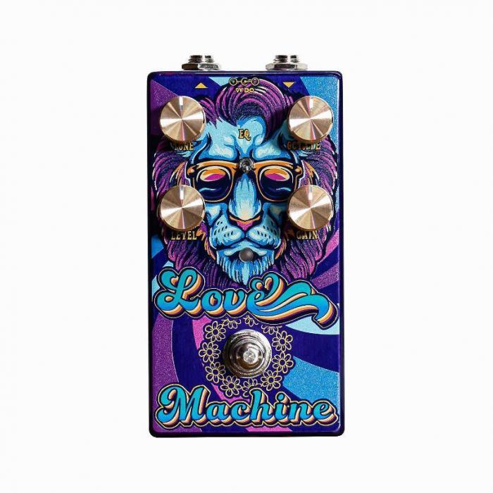 Overdrive/distortion/fuzz effectpedaal All pedal Love Machine Fuzz