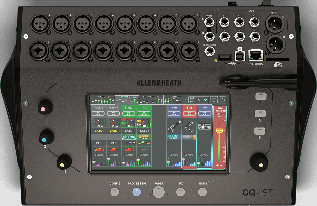 Allen & Heath Cq-18t - Digitale mengtafel - Variation 1