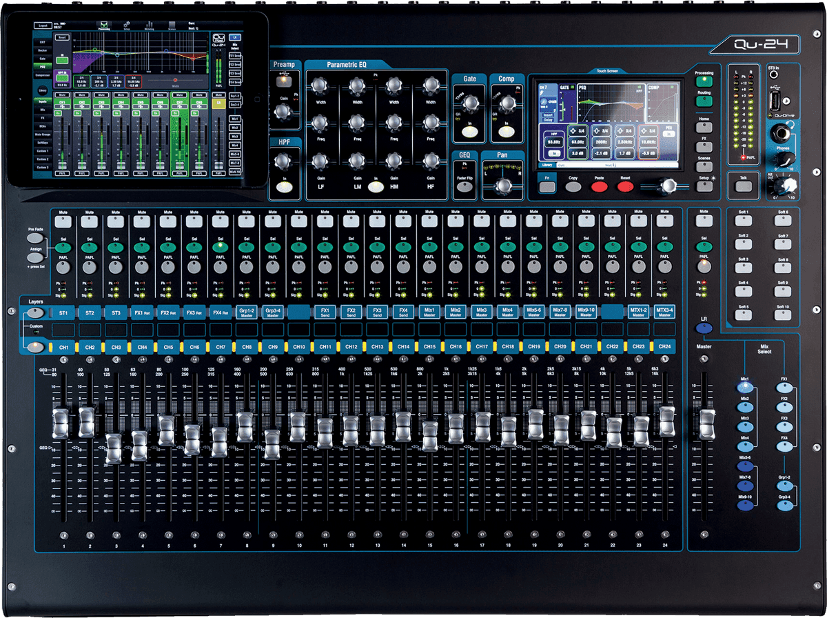 Allen & Heath Qu-24 - Digitale mengtafel - Main picture