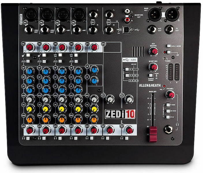 Allen & Heath Zedi-10fx - Analoge Mengtafel - Main picture