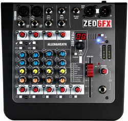 Analoge mengtafel Allen & heath ZED-6FX