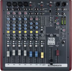Analoge mengtafel Allen & heath ZED60-10FX