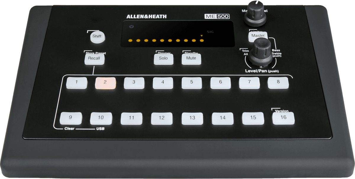 Allen & Heath Me-500 - Monitor controller - Variation 2