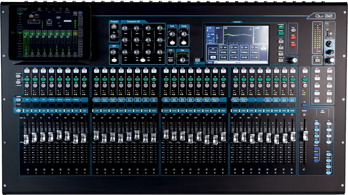 Allen & Heath Qu-32 - Digitale mengtafel - Variation 1