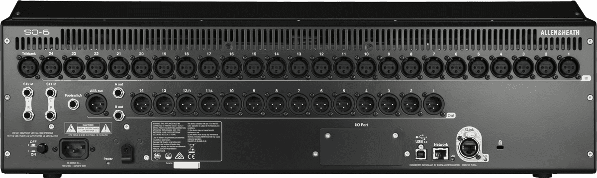 Allen & Heath Sq-6 - Digitale mengtafel - Variation 2