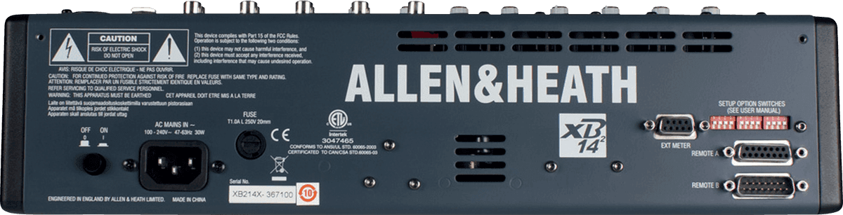 Allen & Heath Xb-14-2 - Analoge Mengtafel - Variation 2