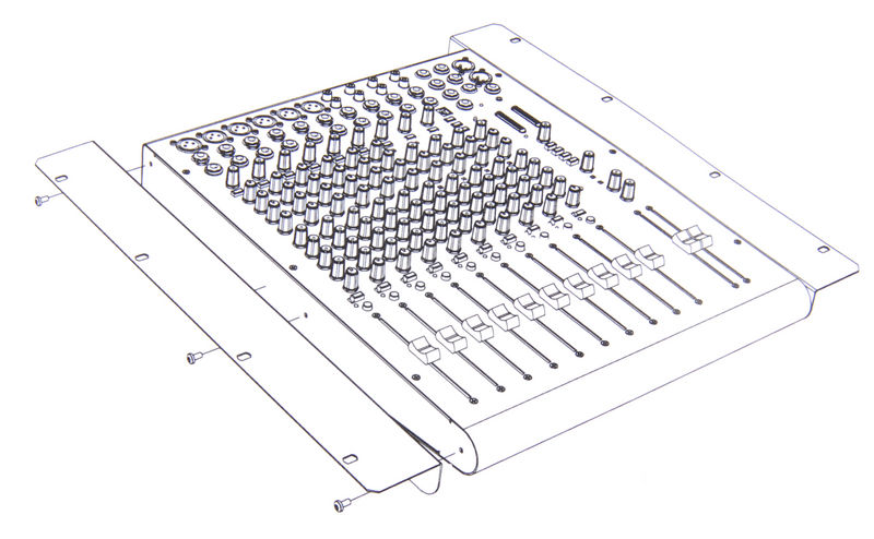 Allen & Heath Zed 14 Rk - Rack Mount Kit - Variation 2