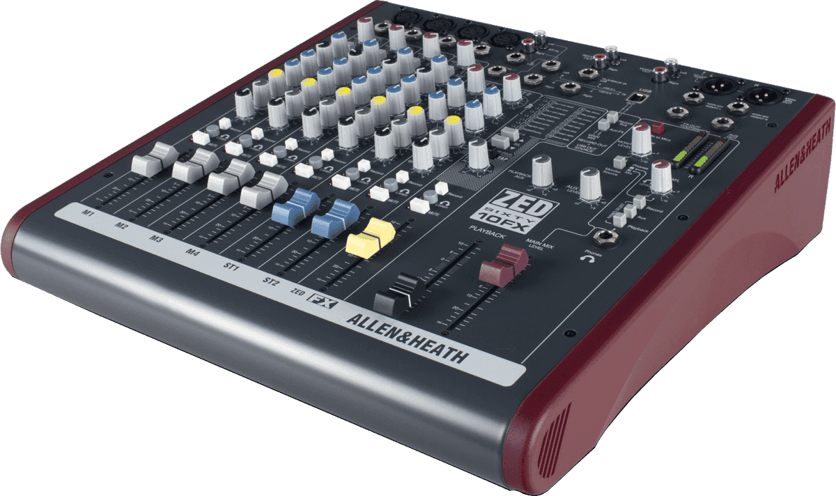 Allen & Heath Zed60-10fx - Analoge Mengtafel - Variation 1