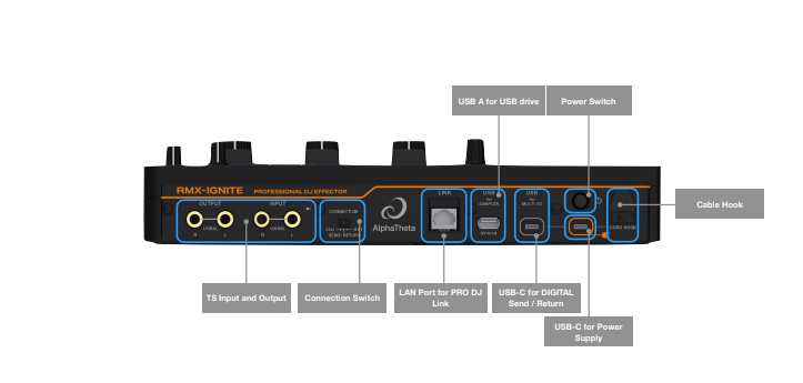 Alphatheta Rmx-ignite - Sampler - Variation 5