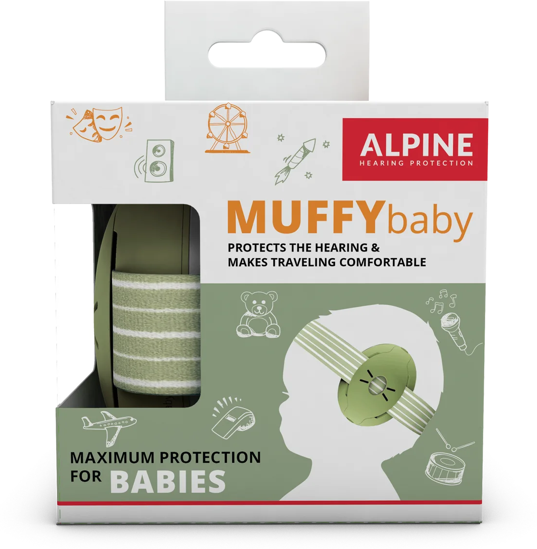 Alpine Muffy Baby Vert Olive -  - Main picture