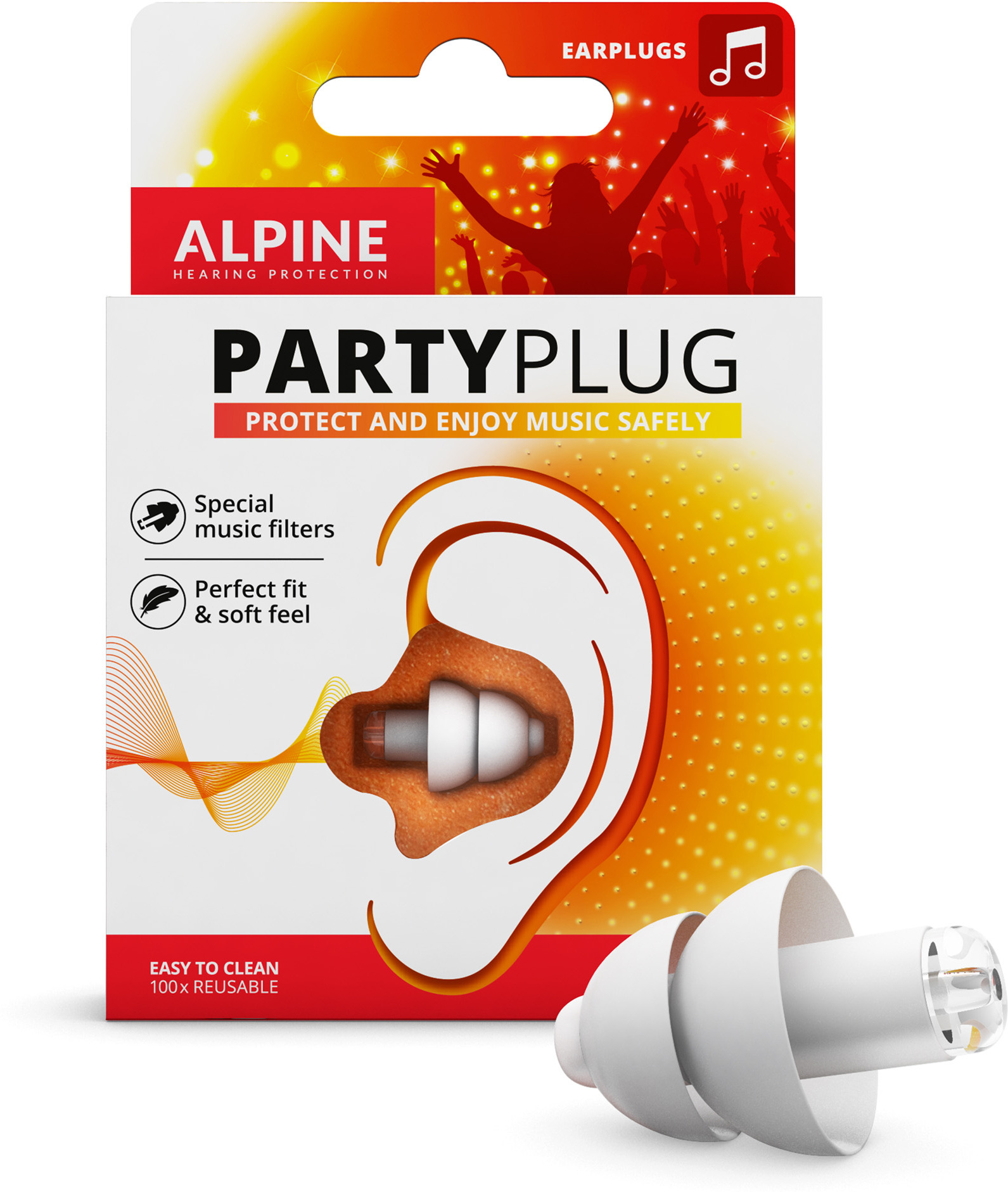 Alpine Partyplug Blanc -  - Main picture
