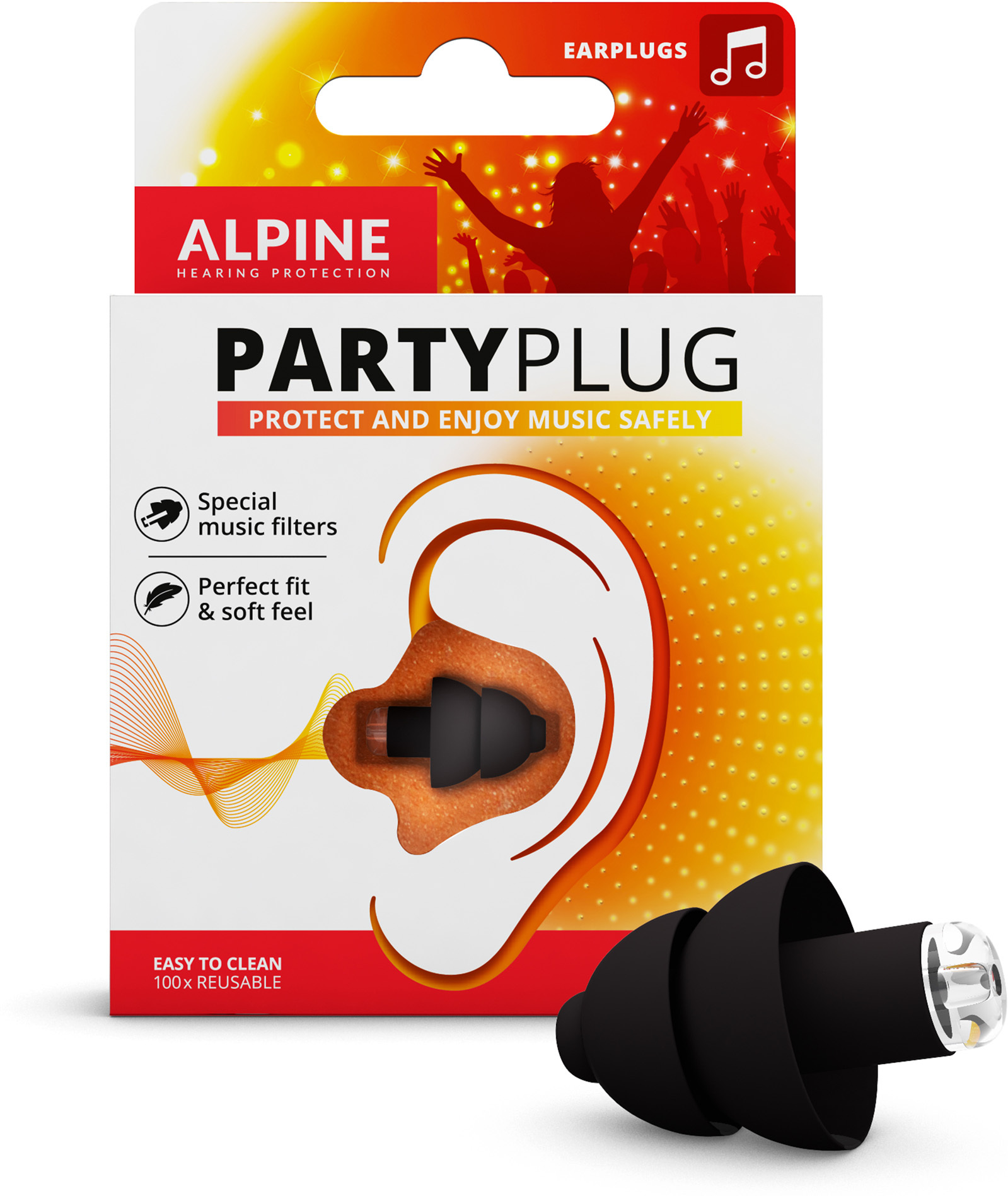 Alpine Partyplug Noir -  - Main picture