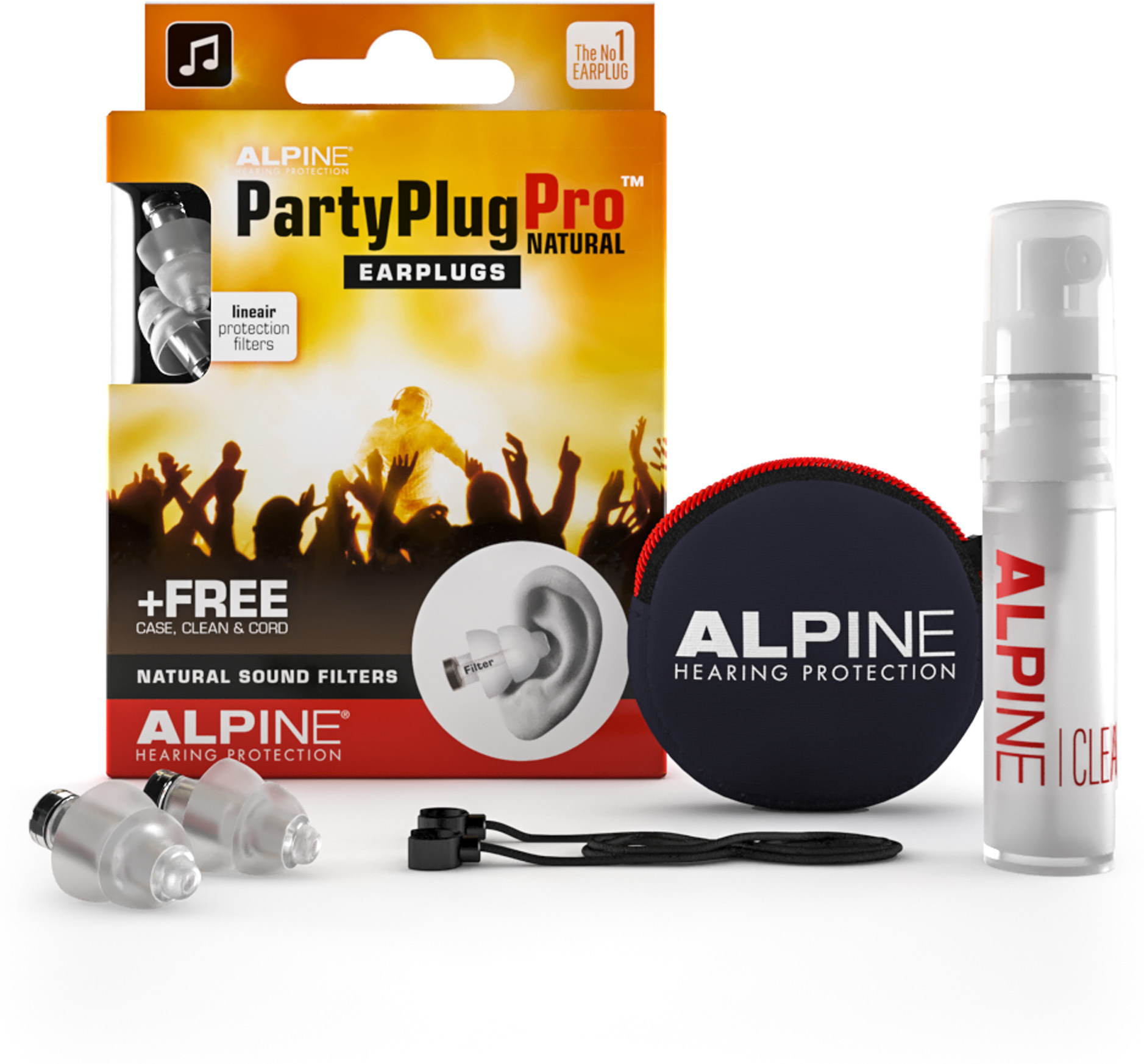 Alpine Partyplug Pro Natural -  - Main picture