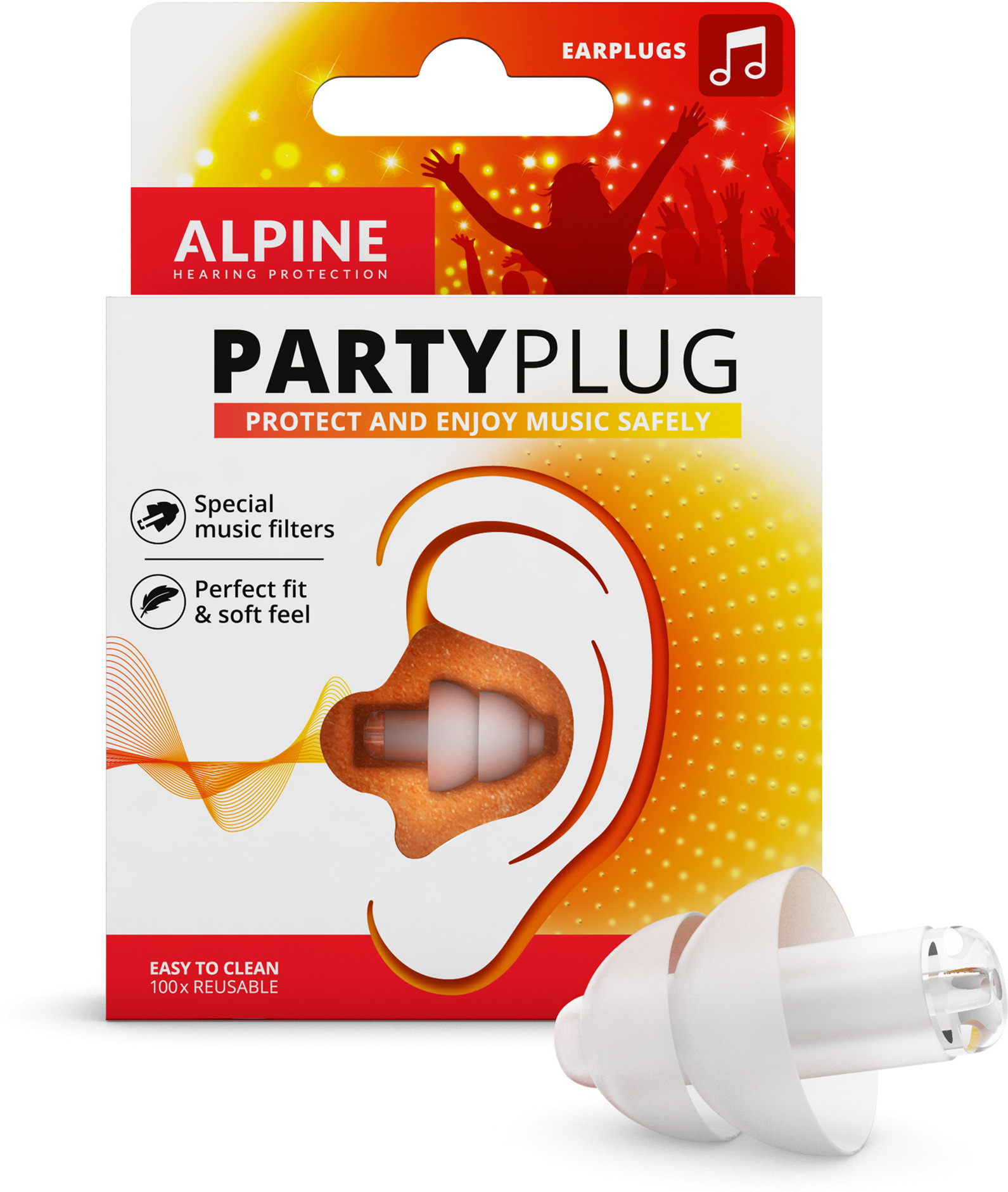 Alpine Partyplug Transparent -  - Main picture