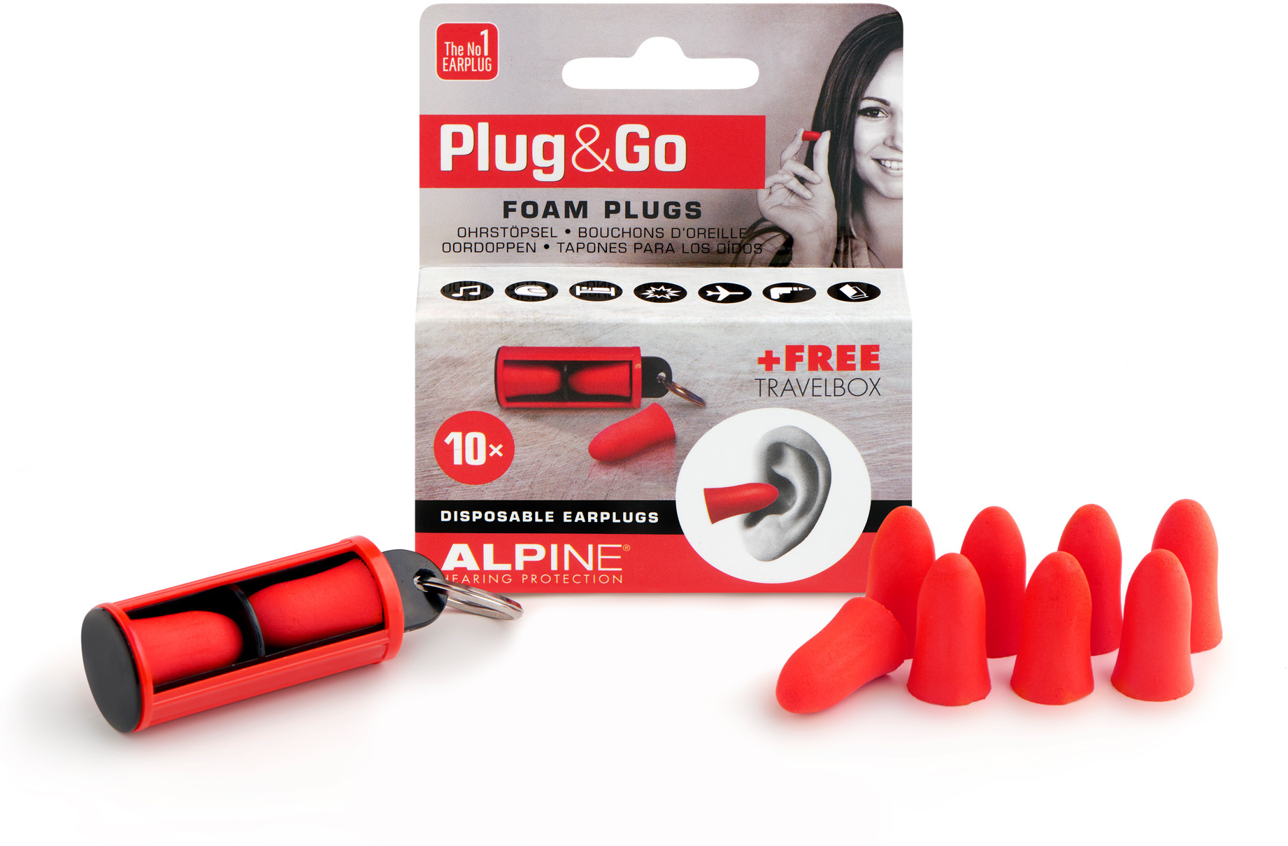 Alpine Plug And Go Rouge -  - Main picture