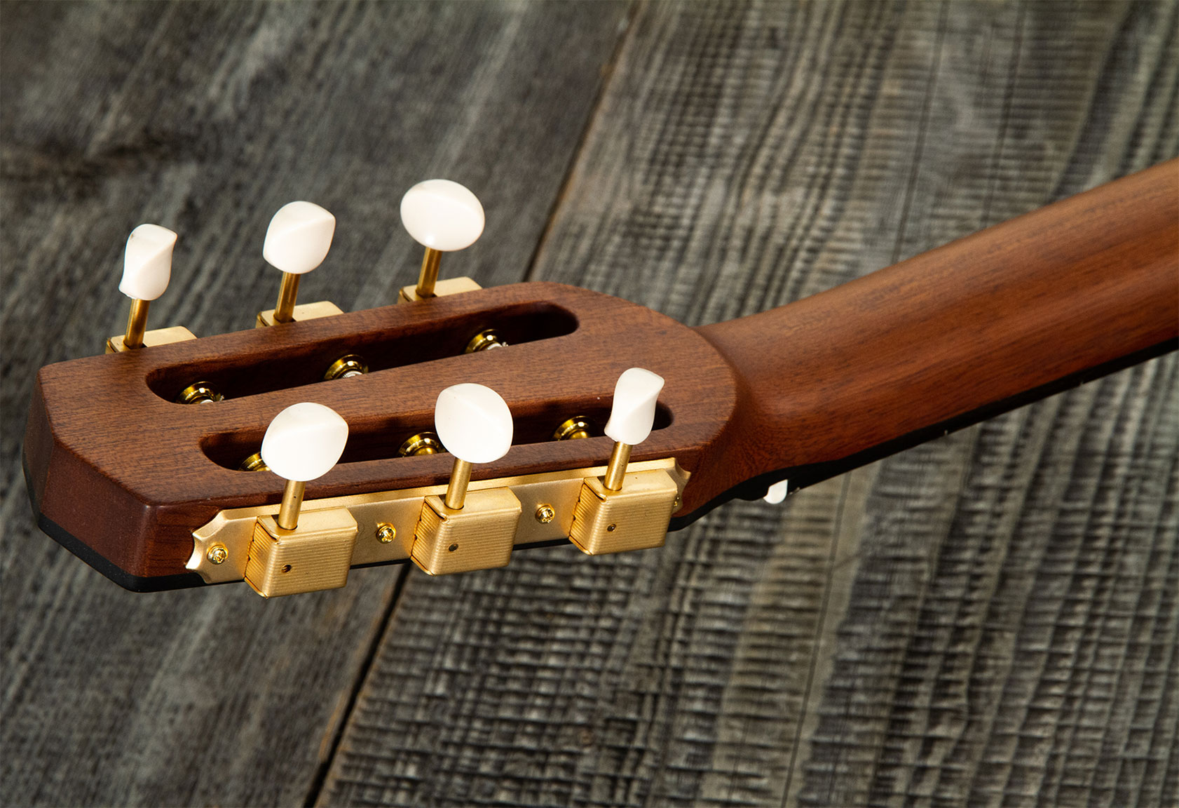 Altamira M01f Gypsy Jazz Cw Epicea Palissandre Eb +etui - Antique Natural - Gipsy gitaar - Variation 7
