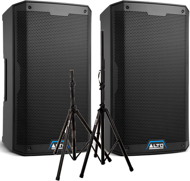 Alto Ts 410  + Xh 6310 Pied Enceinte Paire + Sac - Pa systeem set - Main picture