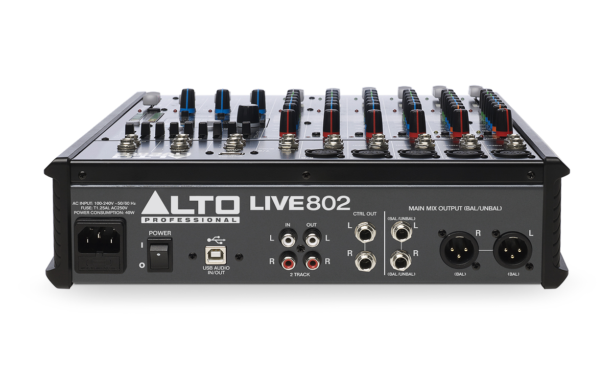 Alto Live 802 - Analoge Mengtafel - Variation 2