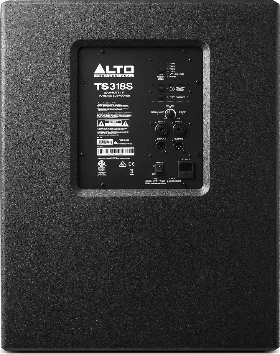 Alto Truesonic Ts318s - Actieve subwoofer - Variation 1