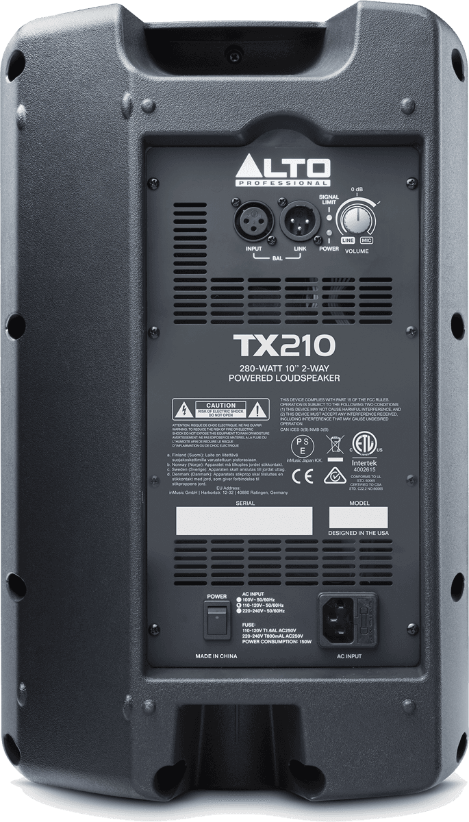 Alto Tx210 - Actieve luidspreker - Variation 2