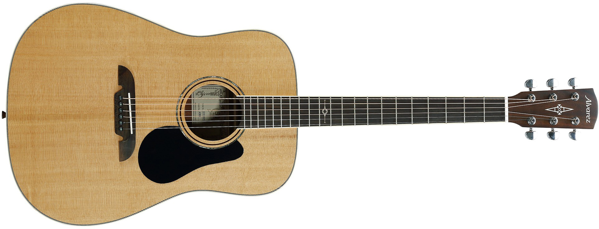 Alvarez Ad60 Artist Dreadnought Epicea Acajou Lau - Natural - Westerngitaar & electro - Main picture