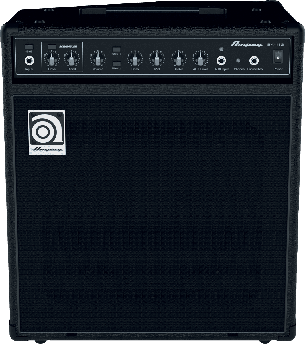 Ampeg Ba-112 V2 2014 75w 1x12 Black - Combo voor basses - Variation 1