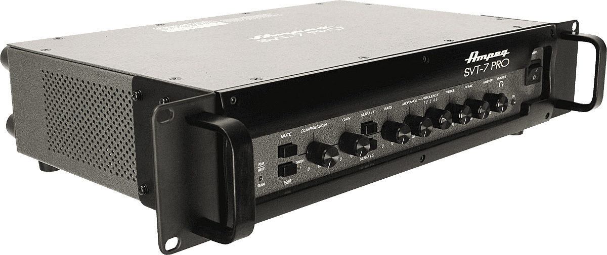 Ampeg Svt7-pro Head 1000w 4 Ohms Black - Pro Series - Versterker top voor bas - Main picture