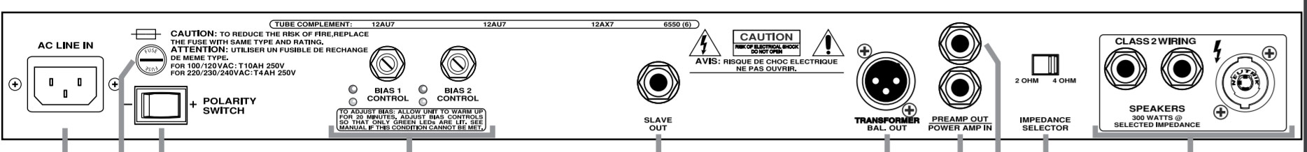Ampeg Heritage Svt-cl Head Usa 300w - Heritage Series - Versterker top voor bas - Variation 3