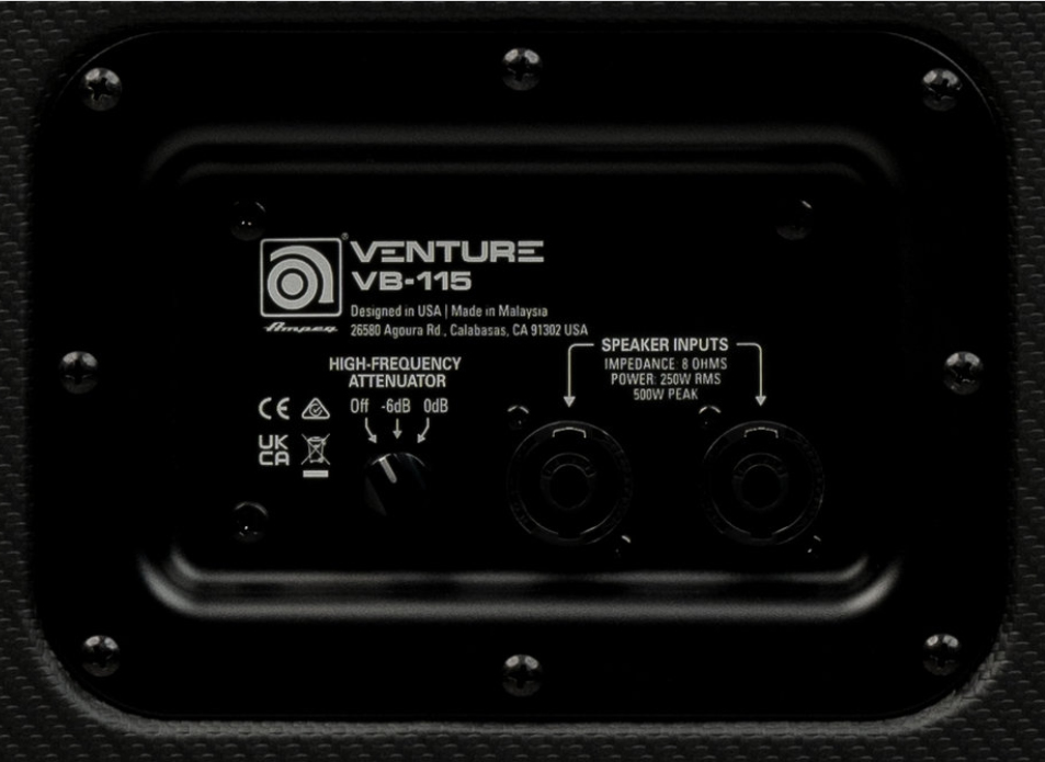 Ampeg Venture Vb115 Bass Cab 1x15 250w 8-ohms - Speakerkast voor bas - Variation 2