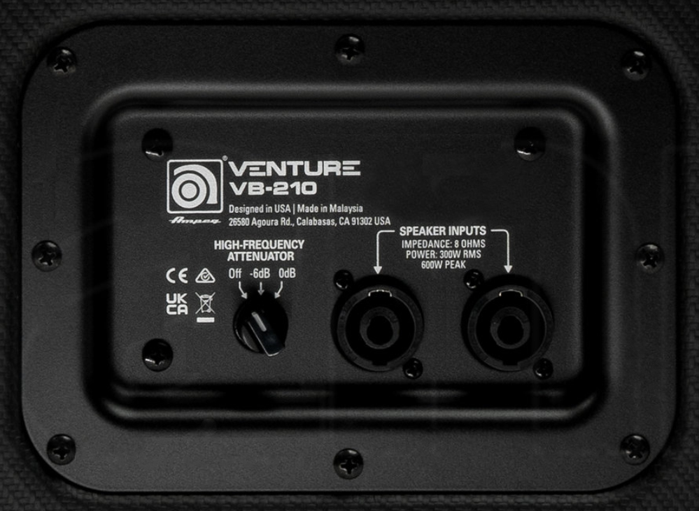 Ampeg Venture Vb210 Bass Cab 2x10 300w 8-ohms - Speakerkast voor bas - Variation 2