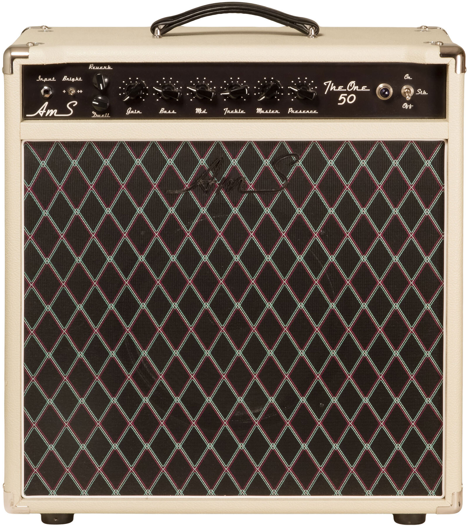 Ams Amplifiers The One 50 Spring Reverb 1x12 Combo 50w 6l6 Deltenre - Combo voor elektrische gitaar - Main picture