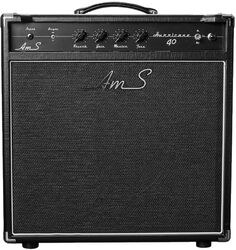 Combo voor elektrische gitaar Ams amplifiers Hurricane 40 Combo - Black