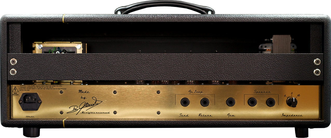 Ams Amplifiers Dba 40 Head 40w El84 Black - Gitaarversterker top - Variation 1