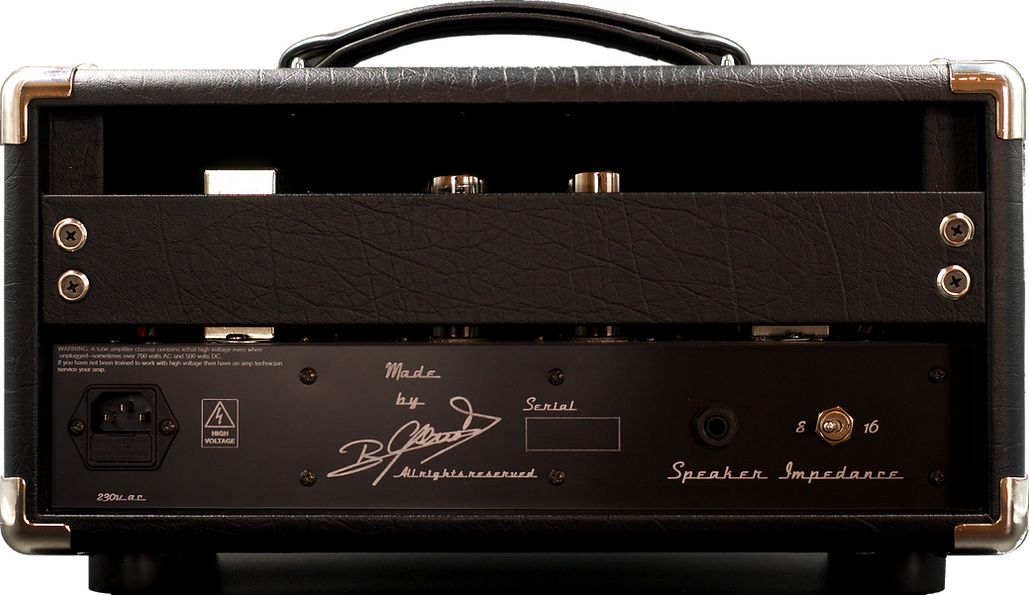 Ams Amplifiers Hurricane 20 Head 20w 6v6 + Mini Cab 1x12 V30-ob Black - Elektrische gitaar versterkerstack - Variation 2
