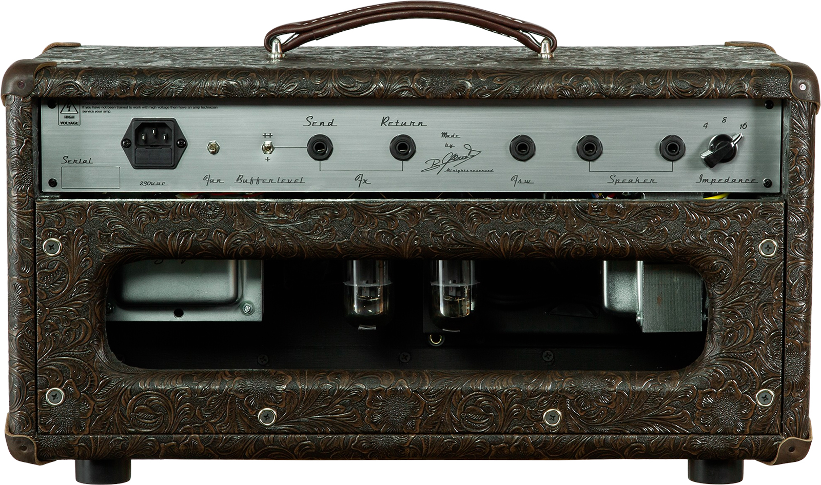 Ams Amplifiers The One 50 Head Custom Brown Custom Cowboy - Gitaarversterker top - Variation 1