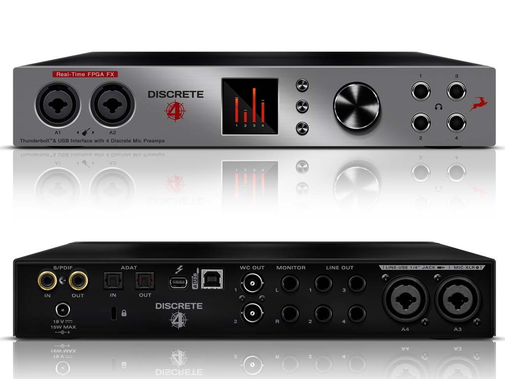 Antelope Audio Discrete 4 + Premium Pack Offert - USB audio-interface - Variation 2