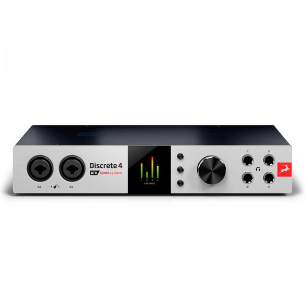 Thunderbolt audio-interface Antelope audio Discrete 4 Pro Synergy Core + edge Note