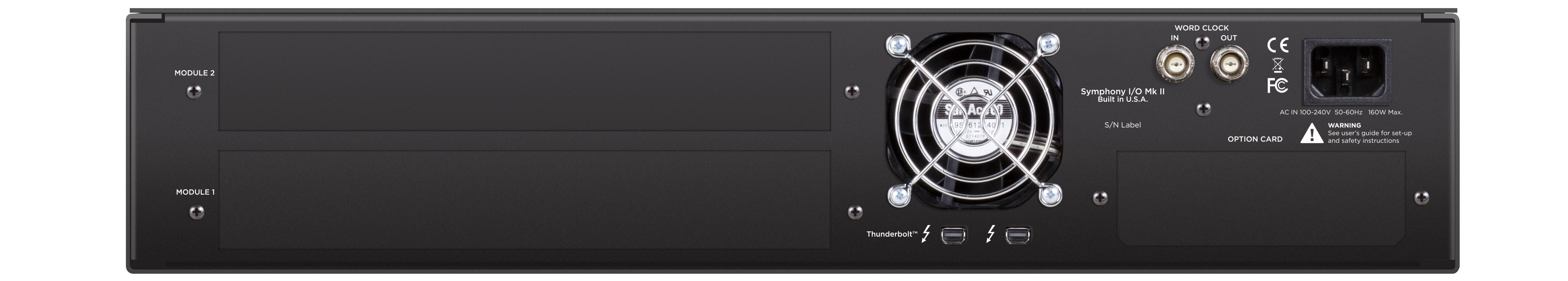 Apogee Symphony Mkii Thunderbolt Chassis - Thunderbolt audio-interface - Variation 2