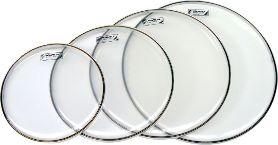 Aquarian Peau Classic Clear - 14 Pouces - Snarevel - Main picture