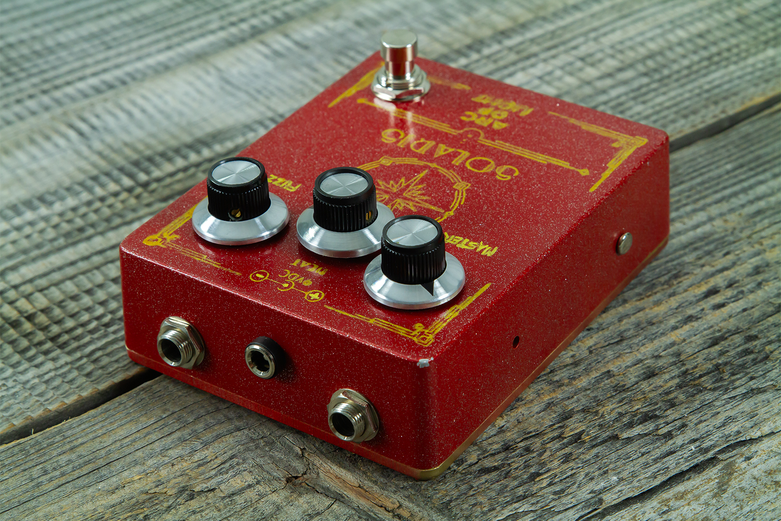 Arc Of Light Solaris Germanium Fuzz Boost Red - Overdrive/Distortion/fuzz effectpedaal - Variation 3