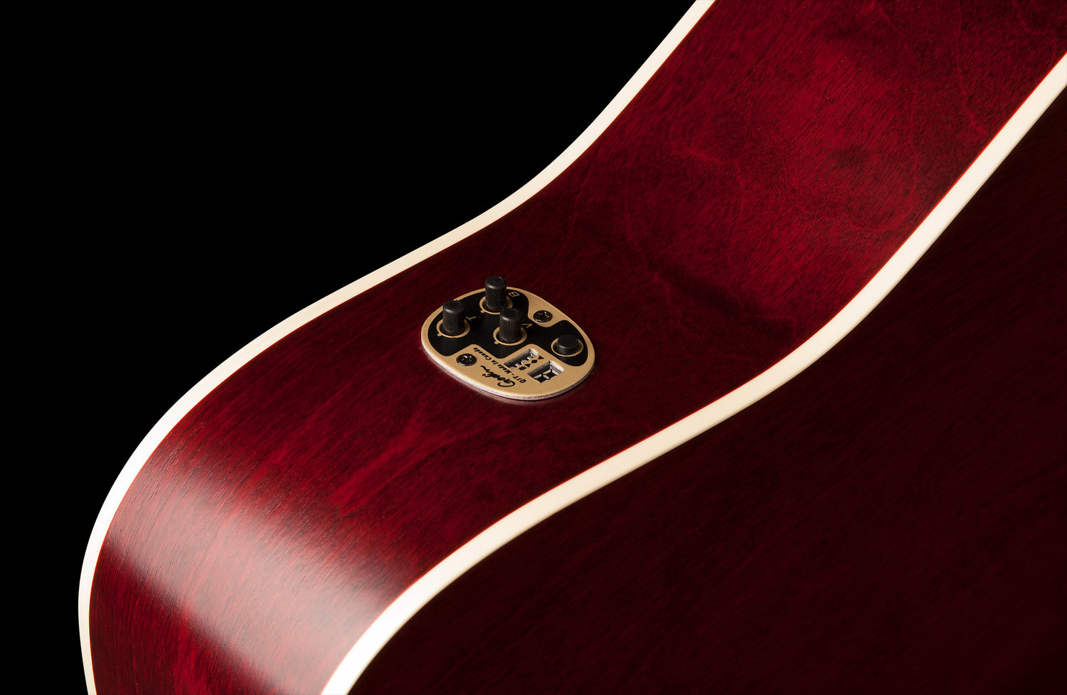 Art Et Lutherie Americana Dreadnought Cw Qit - Tennessee Red - Westerngitaar & electro - Variation 4