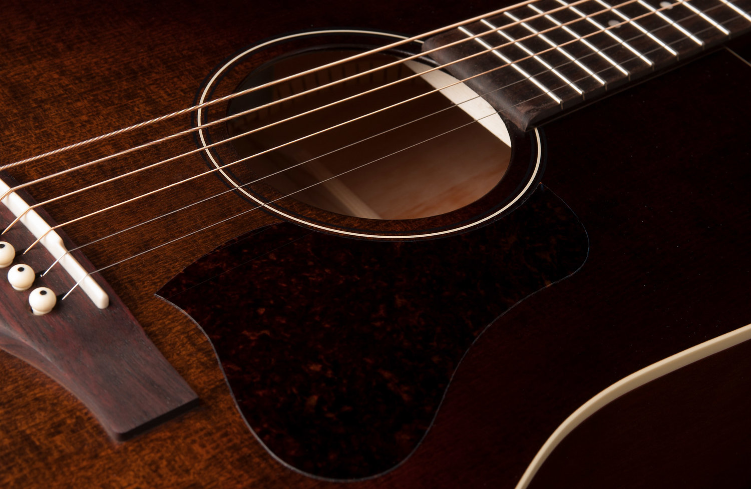 Art Et Lutherie Americana Dreadnought - Bourbon Burst - Westerngitaar & electro - Variation 3