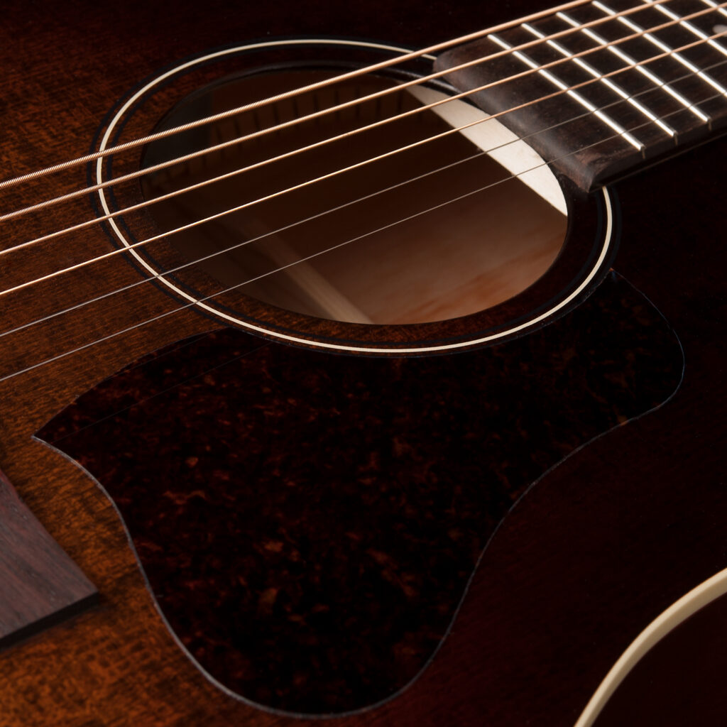 Art Et Lutherie Americana Presys Ii Dreadnought Cedre Merisier Rw - Bourbon Burst - Elektro-akoestische gitaar - Variation 3