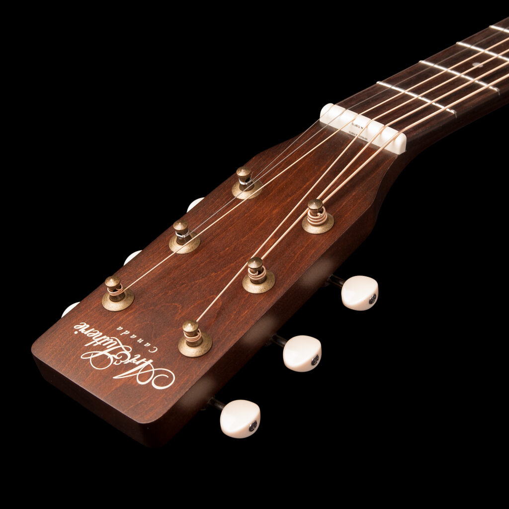 Art Et Lutherie Americana Presys Ii Dreadnought Cedre Merisier Rw - Bourbon Burst - Elektro-akoestische gitaar - Variation 5