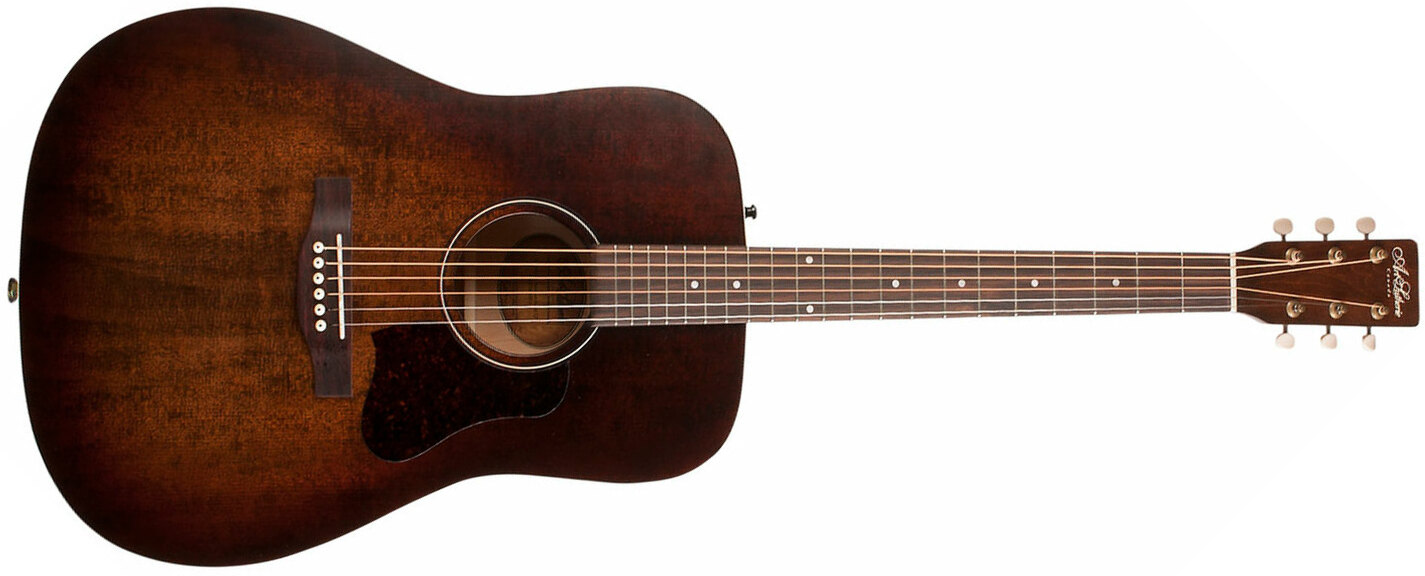 Art Et Lutherie Americana Dreadnought - Bourbon Burst - Westerngitaar & electro - Main picture