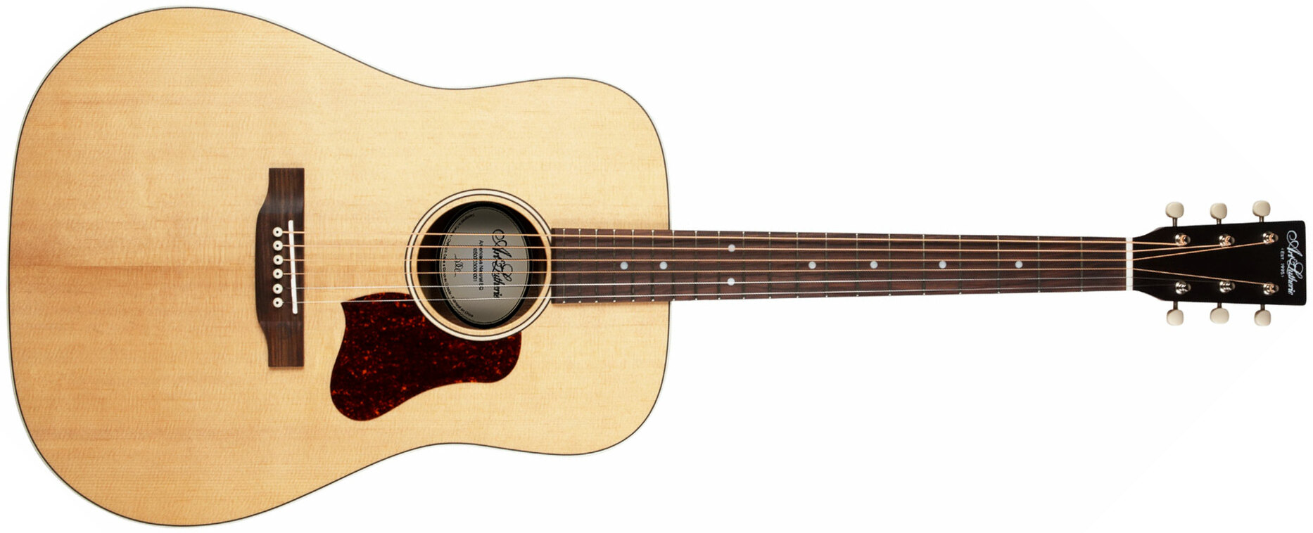 Art Et Lutherie Americana Eq Dreadnought Epicea Acajou Pf - Natural Semi Gloss - Elektro-akoestische gitaar - Main picture