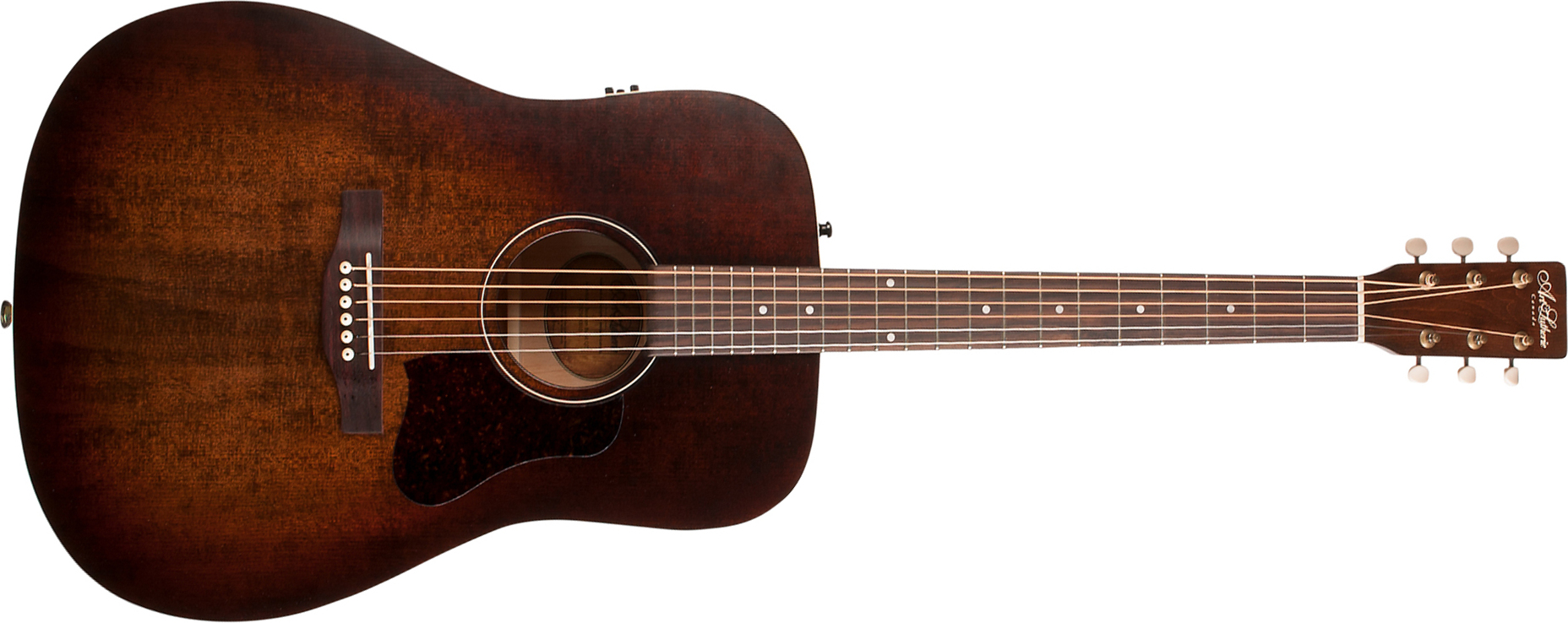 Art Et Lutherie Americana Presys Ii Dreadnought Cedre Merisier Rw - Bourbon Burst - Elektro-akoestische gitaar - Main picture