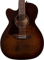 Linkshandige folkgitaar Art et lutherie Legacy CW Presys II LH - Bourbon burst