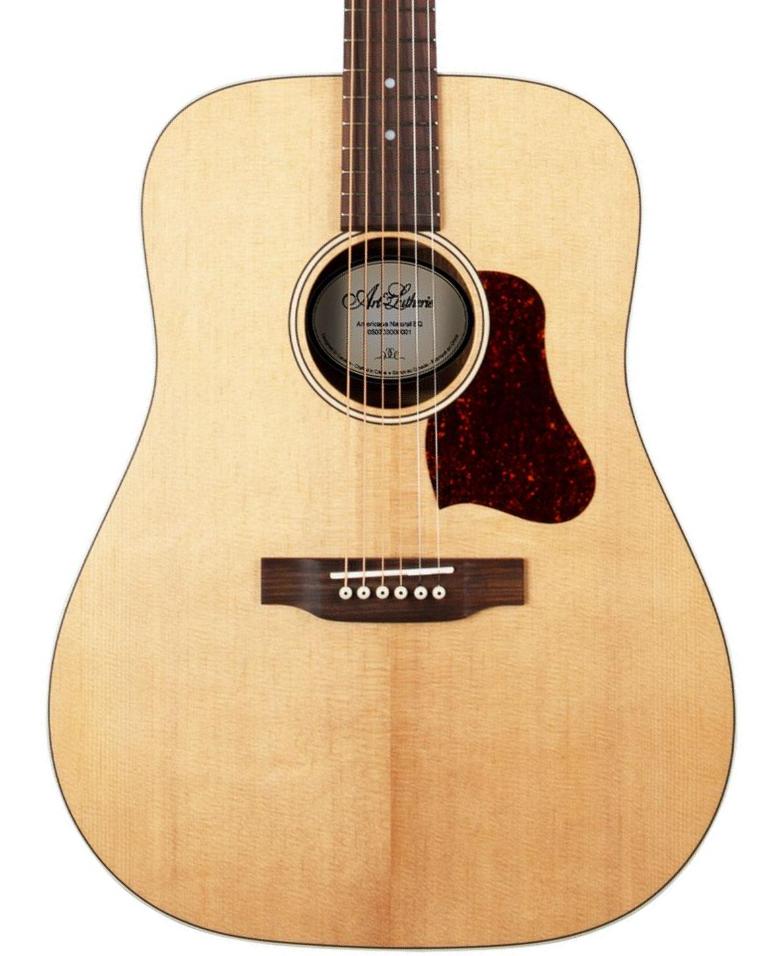 Folk gitaar Art et lutherie Americana EQ - Natural semi gloss